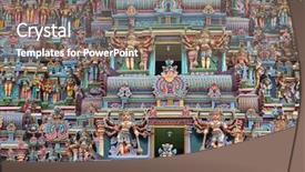  Presentation with madurai tamil nadu south india - Slide set enhanced with temple madurai tamil nadu india background and a violet colored foreground