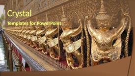  Presentation with buddha - Amazing PPT layouts having temple of the emerald buddha backdrop and a  colored foreground