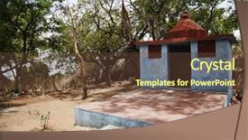  Presentation with honeymoon - Colorful slides enhanced with temples honey - temple at honeymoon point mount backdrop and a tawny brown colored foreground