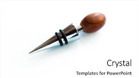  Presentation with bottling wine - Amazing presentation design having temporary tap for a wine backdrop and a white colored foreground