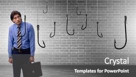  Presentation with being kind - Theme enhanced with tempted to bite the bait background and a  colored foreground