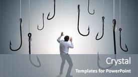  Presentation with well being for kids - Amazing theme having tempted to bite the bait backdrop and a gray colored foreground