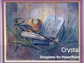 Moses Ten Commandments PPT template 36 | CrystalGraphics