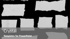  Presentation with newspaper - Slide deck consisting of ten-pieces-of-torn-newspaper background and a gray colored foreground