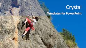  Presentation with hedera helix climbing - Cool new PPT layouts with tenacity - climbing in morata de jalon backdrop and a  colored foreground