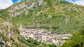  Presentation with france - Colorful PPT theme enhanced with tende-in-provance-southern-france backdrop and a seafoam green colored foreground