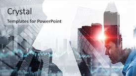  Presentation with modern - Slide set enhanced with tendencies - rythm of modern tendency mixed background and a  colored foreground