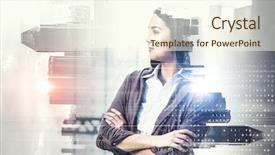  Presentation with modern - Cool new presentation design with tendencies - rythm of modern tendency mixed backdrop and a cream colored foreground