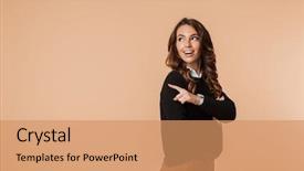  Presentation with happy image - Beautiful PPT layouts featuring tender - image of a beautiful amazing backdrop and a coral colored foreground