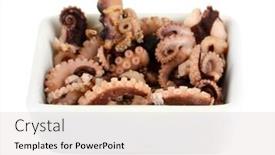  Presentation with octopus - Beautiful theme featuring cyprus flag combined with greek backdrop and a white colored foreground