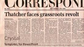  Presentation with publication - Presentation theme featuring tenterden-england-december-31-2022 background and a soft green colored foreground