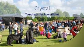  Presentation with free music - PPT theme enhanced with tenterden-england-july-2-2016 background and a sky blue colored foreground