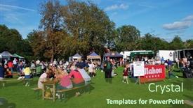  Presentation with food festival - Slides having tenterden-england-september-11-2021 background and a tawny brown colored foreground