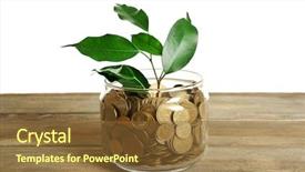  Presentation with table meal plan for osteotphorosis - Cool new PPT layouts with tenure - plant growing in bowl backdrop and a tawny brown colored foreground