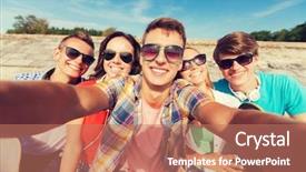  Presentation with friendship - Colorful slide deck enhanced with teotihuacan - friendship leisure summer technology backdrop and a coral colored foreground