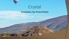  Presentation with aztec - Cool new presentation with teotihuacan-ancient-historic-cultural-city backdrop and a arctic colored foreground