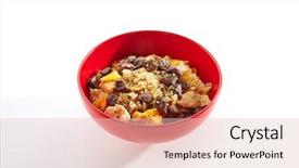  Presentation with nasi goreng fried rice - Amazing slides having teppanyaki fried rice with beef backdrop and a lemonade colored foreground