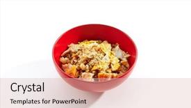  Presentation with korean food - Cool new slides with teppanyaki japanese and korean grill backdrop and a lemonade colored foreground