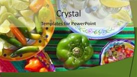  Presentation with tequila - Audience pleasing slides consisting of tequila salt lemon mexican chili backdrop and a yellow colored foreground