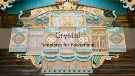  Presentation with region - PPT layouts with teremok in talashkino smolensk region russia background and a coral colored foreground