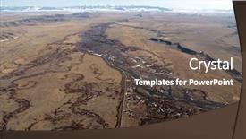  Presentation with montana - PPT layouts enhanced with terminus of the great plains background and a gray colored foreground