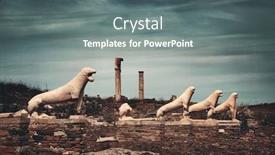  Presentation with lions - Presentation enhanced with terrace-of-the-lions background and a gray colored foreground