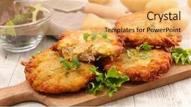  Presentation with unicorn cake topper made - Beautiful presentation featuring terre - fried potato cake backdrop and a yellow colored foreground