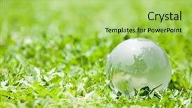  Presentation with vintage antique retro terrestrial globe - Audience pleasing slides consisting of terrestrial globe backdrop and a yellow colored foreground