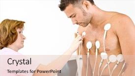  Presentation with nurse - Audience pleasing presentation theme consisting of electric bill - angled view of three hydro backdrop and a gray colored foreground