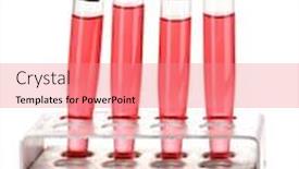  Presentation with tubes - Slides with succesful business woman working on a laptop outside her office background and a tawny brown colored foreground