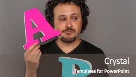  Presentation with marketing funnel - Slides enhanced with testing conversion funnel a b background and a dark gray colored foreground