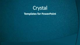  Presentation with abstract dark blue color crayons - Audience pleasing slides consisting of texas hold em - poker table felt background backdrop and a ocean colored foreground