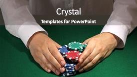  Presentation with texas holdem - Beautiful PPT layouts featuring pizza with sausages bacon cheese rucola and capers backdrop and a coral colored foreground