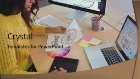  Presentation with low angle view of hockey - Amazing slide set having text edit - high angle view of young backdrop and a  colored foreground