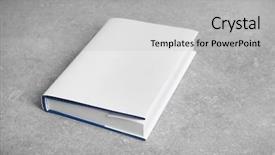  Presentation with gray - Presentation theme enhanced with text edit - new book on gray background background and a light gray colored foreground