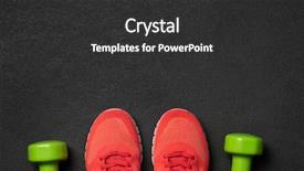  Presentation with coral - Beautiful presentation design featuring text flat lay ideal backdrop and a dark gray colored foreground