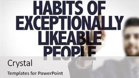  Presentation with people - Colorful PPT layouts enhanced with text habits of exceptional backdrop and a light gray colored foreground