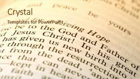  Presentation with old testament - PPT theme consisting of text of the bible background and a cream colored foreground