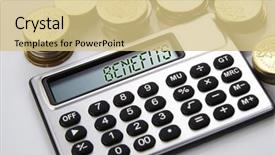  Presentation with benefit - Presentation design with text on screen benefit background and a lemonade colored foreground