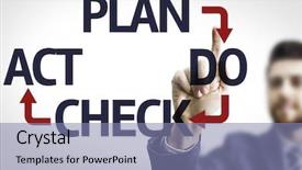  Presentation with business plan - Colorful PPT theme enhanced with collage with poor people in desperate need of help backdrop and a coral colored foreground.