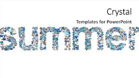  Presentation with sailing - Presentation featuring text summer several different holiday people ocean and sailing images in one collage for concepts background and a white colored foreground