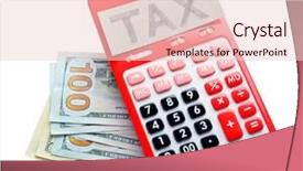  Presentation with attorney - PPT theme having text tax and red background and a  colored foreground