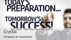  Presentation with board meeting - PPT layouts consisting of school meeting - business man pointing to transparent background and a white colored foreground