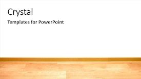  Presentation with design rustic wood wall texture - Theme consisting of text with a wooden floor background and a  colored foreground