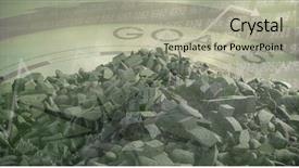  Presentation with grey rocks - Amazing presentation theme having text with graphs and navigation backdrop and a light gray colored foreground