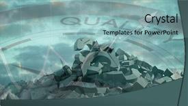  Presentation with navigation compass - Presentation featuring text with graphs and navigation background and a light blue colored foreground