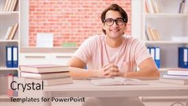  Presentation with young college student diagnosis of chlamydia - Amazing theme having textbook science - young student preparing for college backdrop and a coral colored foreground