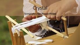  Presentation with close up of printer ink - Colorful theme enhanced with textile fibers spinning - close up od ancient little backdrop and a coral colored foreground