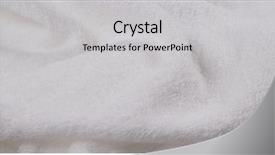  Presentation with texture - Presentation theme enhanced with textile fibers spinning - white towel texture background and a light gray colored foreground