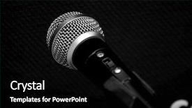  Presentation with textile - Beautiful PPT layouts featuring textile on a guitar amp backdrop and a black colored foreground